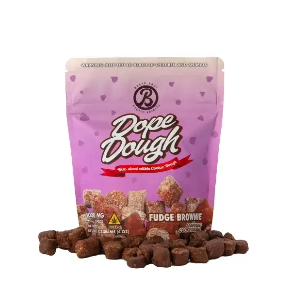 DOPE DOUGH FUDGE BROWNIE