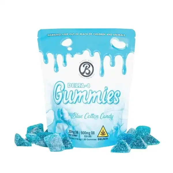 GUMMIES BLUE COTTON CANDY