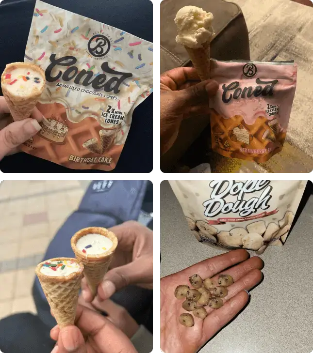 baked bags cone